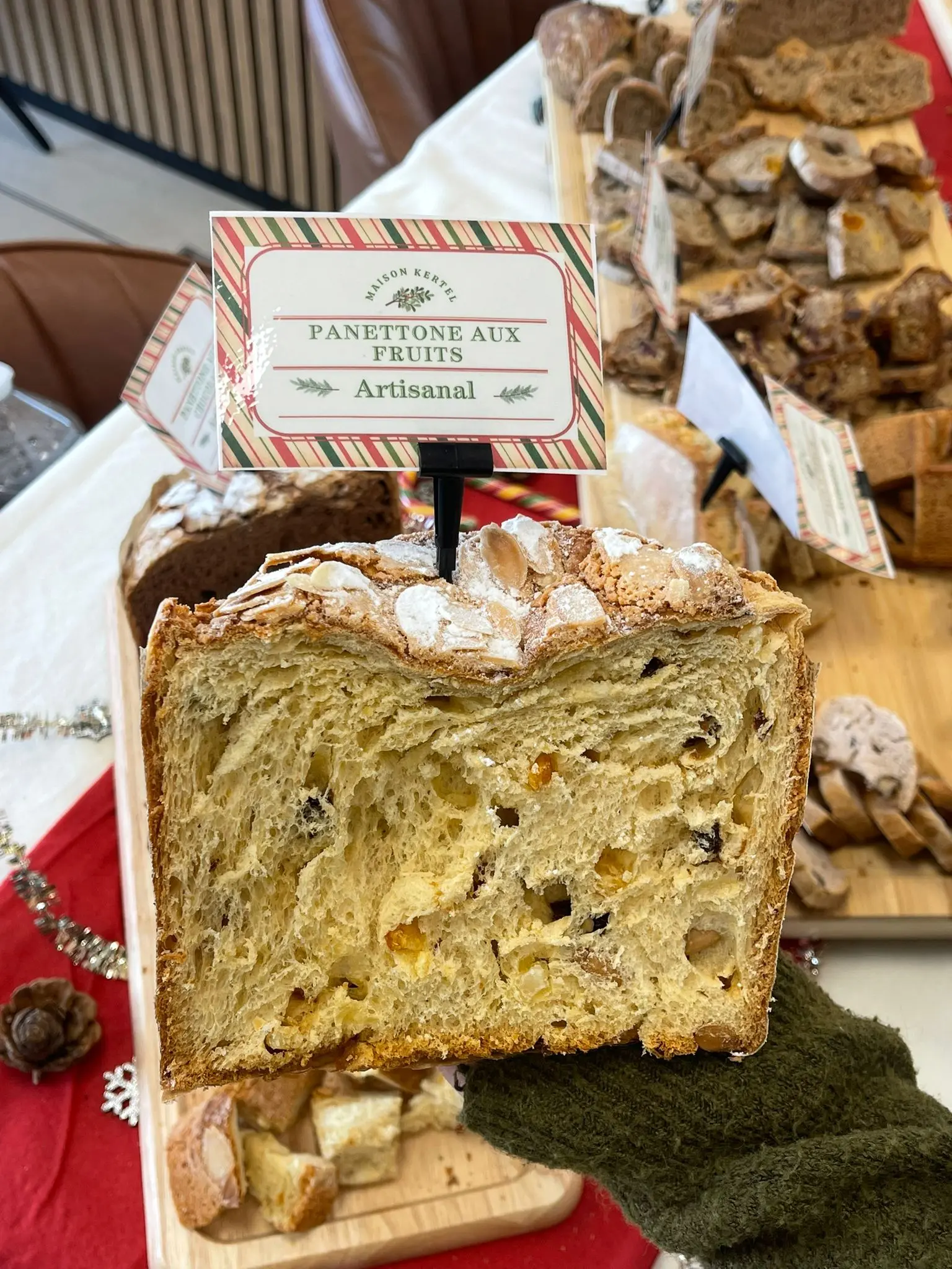Panettone aux fruits