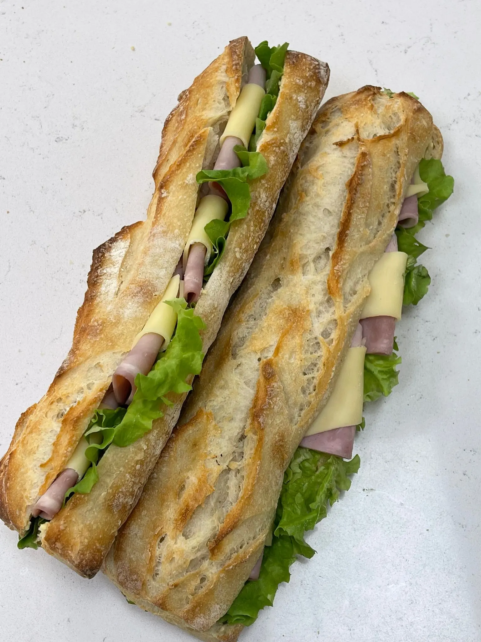 Sandwich jambon de Paris & emmental